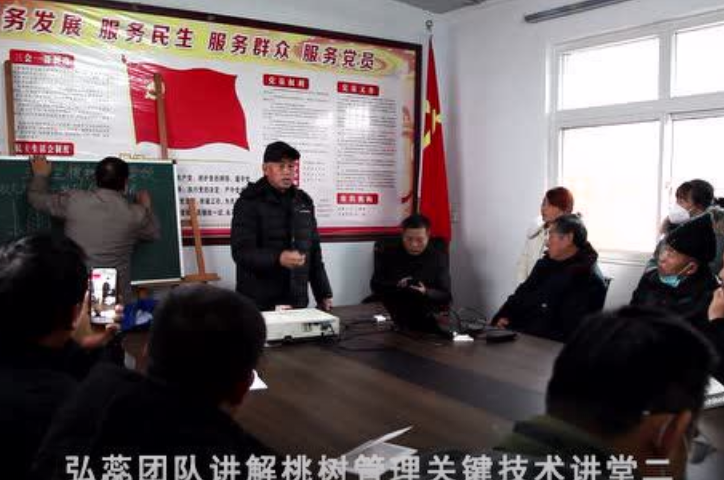 【奇蕊科技】奇蕊团队讲解桃树管理关键技术讲堂二