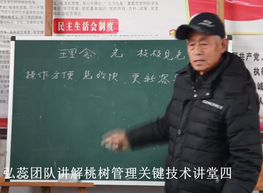 【奇蕊科技】弘蕊团队讲解桃树管理关键技术讲堂四